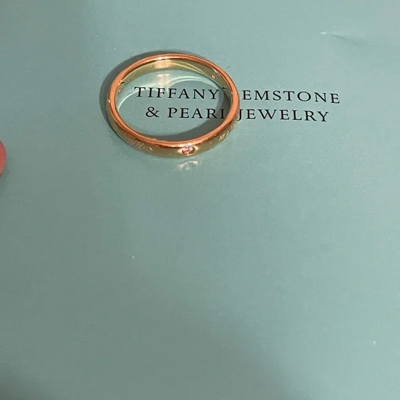 Tiffany & Co. wedding band 7.5